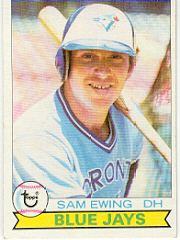 1979 Topps Baseball Cards      521     Sam Ewing
